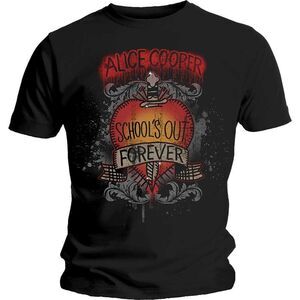 Alice Cooper Unisex Adult Schools Out Dagger Cotton T-Shirt / Black